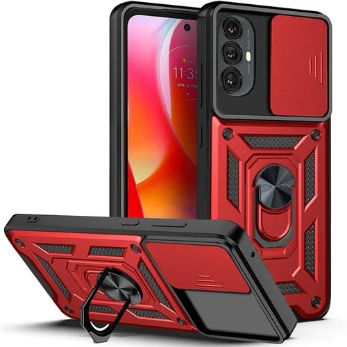 Vista 45 de Compatible con carcasa de soporte Infinix Zero Ultra 5G, con cubierta de lente de cámara deslizante compatible con funda Infinix Zero Ultra 5G Negro