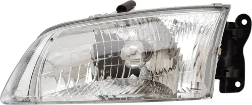 Vista 7 de ALLIGATOR AUTO LIGHTS Repuesto para Mazda 626 LX, ES 2000 2001 2002 compatible con DOT/SAE, conjunto de faros delanteros halógenos con bombillas