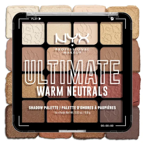 Vista 7 de NYX PROFESSIONAL MAKEUP Paleta de Sombras Ultimate, Paleta de Sombras de Ojos - Edición Festival