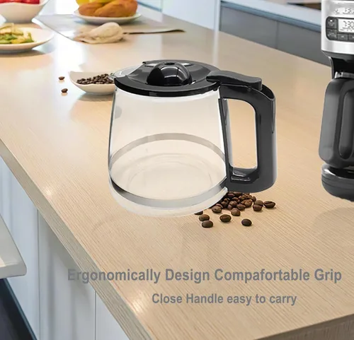 Vista 4 de Repuesto de cafetera de 12 tazas compatible con modelos de cafetera Mr. Coffee Maker RF, LM, PC, SC Series BVMC-RF300, BVMC-MSX23-NLY, BVMC-MMX23