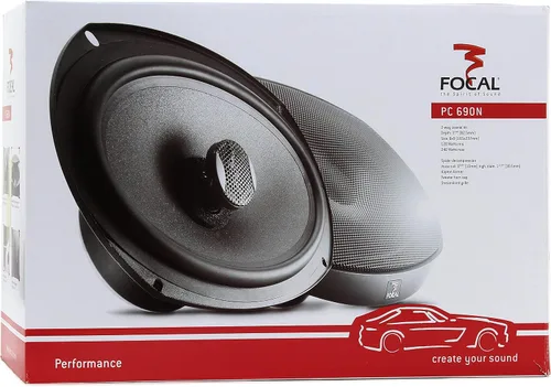 Vista 3 de Focal Serie coaxial audio del funcionamiento de los altavoces del coche PC690N 6X9 120 vatios RMS