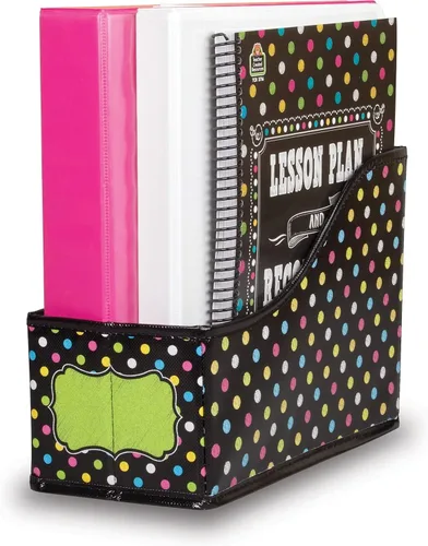 Vista 3 de Chalkboard Brights - Cubo de almacenamiento pequeño, multicolor