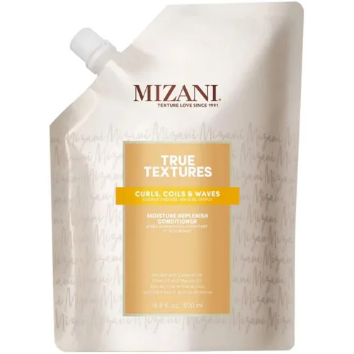 Vista 8 de Mizani True Textures - Acondicionador de reposición de humedad, hidrata y define rizos, sin silicona ni parabenos para cabello rizado