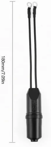 Vista 3 de E-outstanding Paquete de 2 conectores de antena de TV de 300 ohmios a 75 ohmios, cable coaxial a juego, transformador UHF/VHF/FM modelo Convertidor