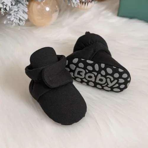 Vista 156 de Sawimlgy - Botines de algodón antideslizantes para recién nacido, con agarre, para cuna o para el invierno