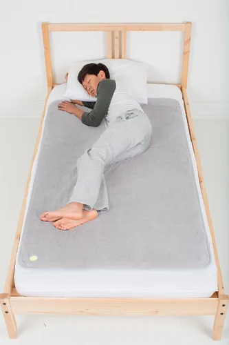 Vista 15 de PeapodMats Tapete de Cama Impermeable para Enuresis e Incontinencia - Protector Reutilizable. Colocación Segura y Transpirable. Lavable. Ecológico