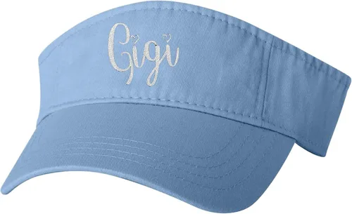 Vista 6 de Go All Out Gigi Idea de regalo para abuela, tía, coleta, visera bordada, sombrero para papá