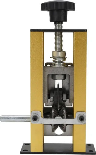 Vista 3 de Fabater Wire Stripper Machine, 2 in 1 Portable Drill Powered Hand Crank Wire Stripper for 0.04 to 1 Inch Diameter Cable, Copper Stripping Tool with