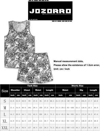 Vista 6 de JoZorro Conjunto de camiseta sin mangas con estampado floral para hombre, camiseta deportiva casual con estampado de lujo, ropa deportiva hawaiana