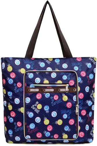 Vista 12 de Bolsas de compras reutilizables, plegables, lavables, impermeables, grandes, resistentes y resistentes para uso diario