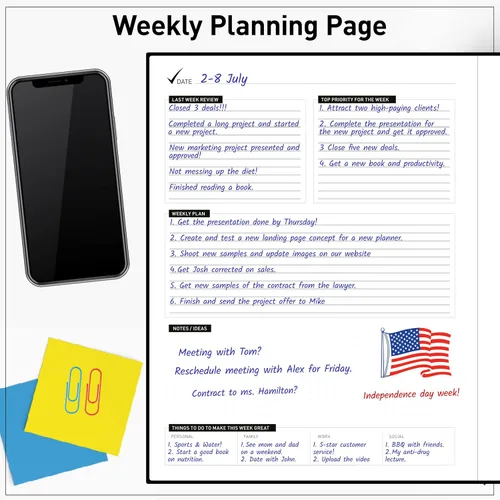 Vista 5 de Agenda diaria – Agenda de vida profesional, calendario y diario de gratitud para aumentar la productividad, gestión del tiempo y felicidad – Tapa