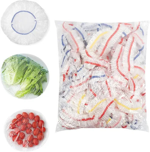 Vista 11 de Homelove 100 fundas para tazones a prueba de pan, envoltura de plástico grande para alimentos, masa madre, pan, horneado, elástico, reutilizable