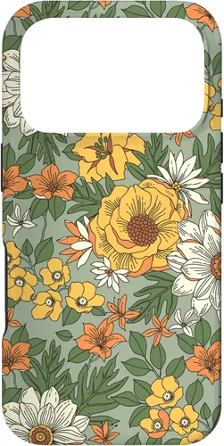 Vista 30 de Yellow Wildflower Summer Flowers Botanical Graphic Floral Case for iPhone 16