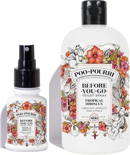 Vista 41 de Poo-Pourri Before-You-Go - Aerosol para inodoro, Bamboo Rain, 2 onzas líquidas, hasta 100 usos, desodorante para baño con aceites esenciales