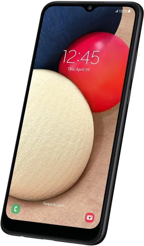 Vista 4 de Samsung Galaxy A02s, 32GB, negro - Desbloqueado (renovado)