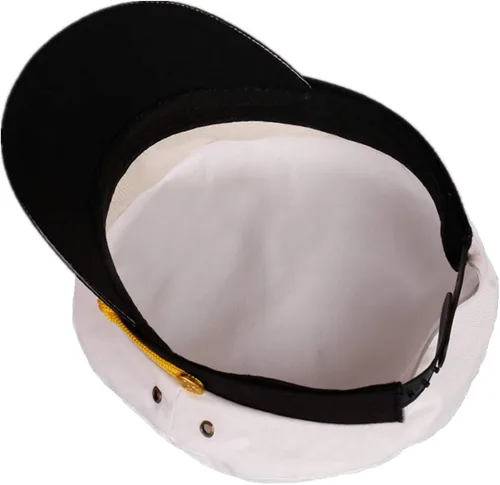 Vista 2 de Feacole Sailor Ship Yacht Boat Captain Hat Costume Accessories - Sailor cap,Wooden Pipe,Aviator Sunglasses