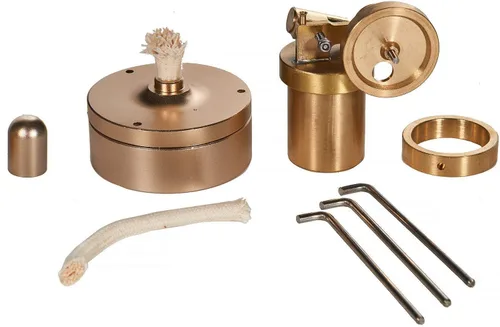 Vista 7 de Sunnytech Baja temperatura Stirling Mini motor de vapor vivo caliente LT001-BJ001