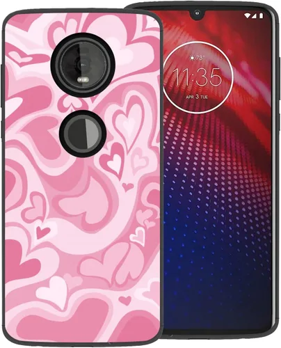 Vista 11 de Funda para teléfono Motorola Moto Z4, bonita funda de teléfono para Motorola Moto Z4, diseño estético, lindo patrón a prueba de golpes