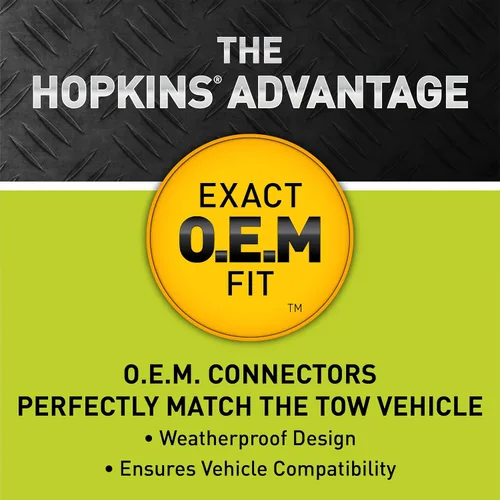 Vista 3 de Kit de cableado Hopkins 40125 para conectar de forma sencilla el sistema de cableado del remolque al sistema de cableado del vehículo