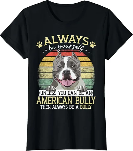 Vista 5 de Bully Pitbull Pet Collar Bullypit American Bully T-Shirt Negro