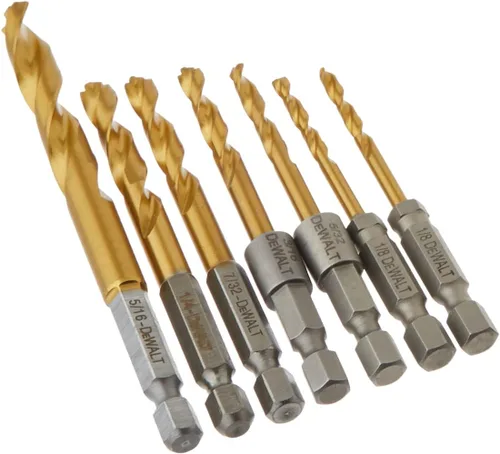 Vista 4 de DEWALT Impact Ready - Juego de brocas de titanio (5 piezas)