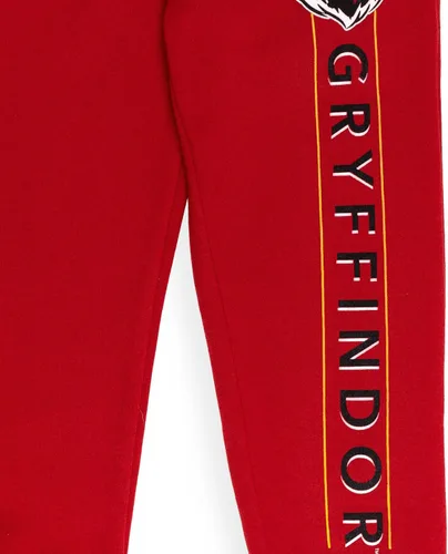 Vista 7 de Harry Potter Gryffindor Slytherin Hufflepuff Ravenclaw - Paquete de 2 pantalones deportivos de forro polar para niños pequeños a grandes