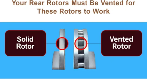 Vista 145 de Detroit Axle - Rotores de freno delanteros perforados y ranurados + repuesto de pinza de freno lateral del conductor para Honda Odyssey Acura MDX
