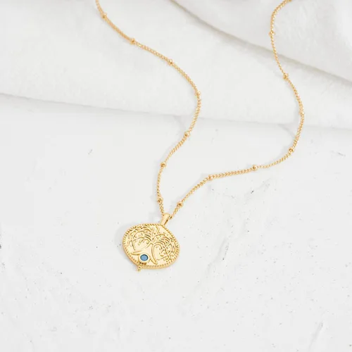 Vista 5 de BENEIGE Gold Necklace For Women 14K Gold Plated Cubic Zirconia Charm Necklaces Pendant Jewelry Gifts