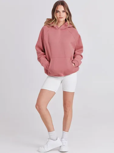 Vista 138 de ANRABESS - Sudaderas con capucha para mujer, sobre talla, de vellón de manga larga, modelo de 2024, para otoño