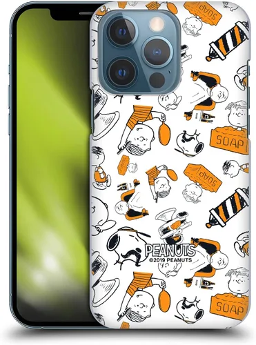 Vista 35 de Head Case Designs Carcasa rígida con licencia oficial de Peanuts Charlie Brown Chuck Barber Shop compatible con Apple iPhone 7/8/SE 2020 y 2022