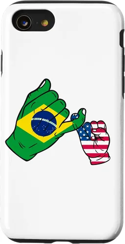 Vista 13 de iPhone 15 Parent and child Brazil USA family Case