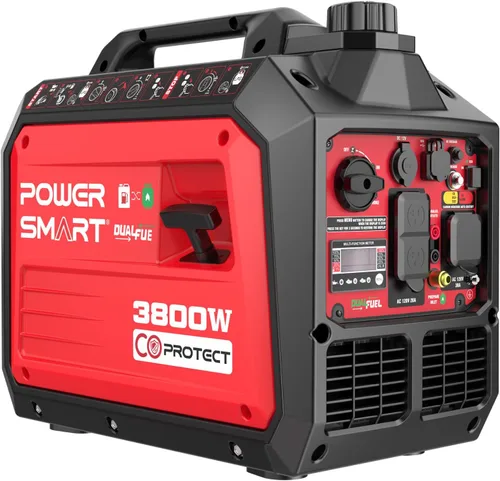 Vista 10 de Generador inversor portátil PowerSmart de 2500 vatios para acampar