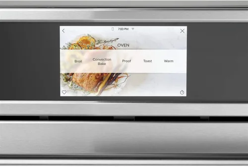 Vista 4 de Cafe CSB913P2NS1 Combo de horno eléctrico inteligente de pared y microondas de 30 pulgadas y 1.7 pies cúbicos con tecnología Advantium de 120