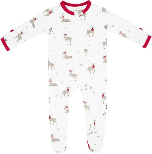 Vista 41 de KYTE BABY Pies unisex con cierre de cremallera, rayón hecho de bambú, 0-24 meses