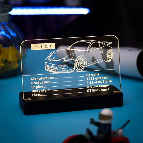 Vista 10 de Kyglaring Placa de identificación de acrílico transparente brillante con base de potencia diseñada para Lego Creator Expert 10294 Titanic Building