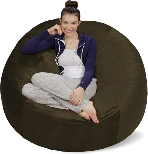 Vista 87 de [Usado] Sofa Sack Funda para Silla Puff Solo la Funda, para Adultos y Niños, Sin Relleno, Cómoda y Esponjosa, Funda de Repuesto para Silla Puff