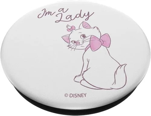 Vista 2 de Disney Aristocats Marie I'm A Lady Portrait PopSockets intercambiables PopGrip