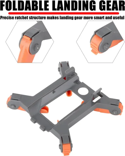 Vista 6 de Mavic 3 Pro Landing Gear Leg Kit extendido plegable para DJI Mavic 3 Pro RC Cámara Drone Accesorios Extensor de altura Extensiones protector