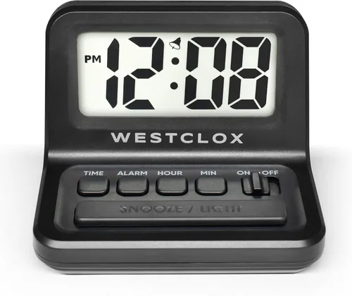 Vista 3 de Westclox visualización LCD Reloj Despertador