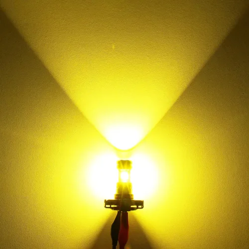 Vista 6 de PHINLION PSX24W 2504 - Bombillas LED amarillas antiniebla de 3800 lúmenes súper brillantes CSP 12276, reemplazo para lámparas antiniebla de coche