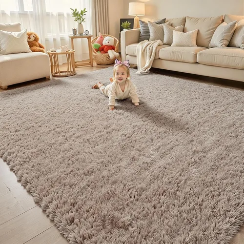 Vista 26 de Alfombras pequeñas de 2 x 3 pies, alfombra negra para dormitorio, alfombra moderna de pelo largo, alfombra pequeña, alfombra de noche esponjosa