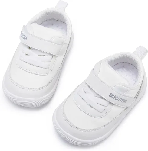 Vista 3 de BMCiTYBM Zapatos de bebé niño niña bebé zapatillas de invierno cálido antideslizante primeros caminantes 6-24 meses