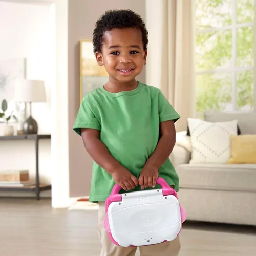 Vista 6 de LeapFrog ABC y 123 Laptop para preescolares de 3 a 7 años, color rosa