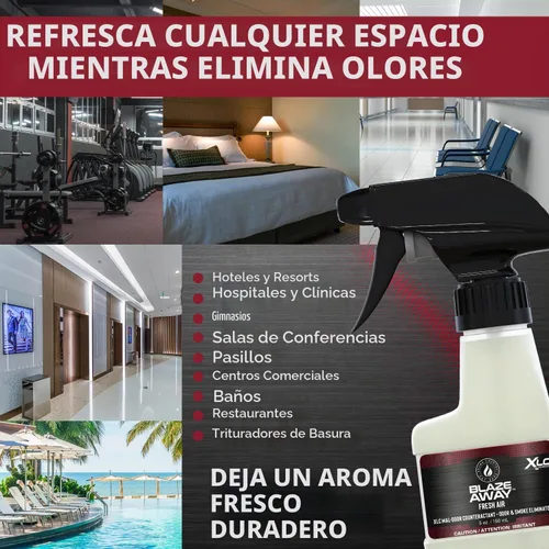 Vista 5 de Blaze Away Aerosol eliminador de olores Fresh Air