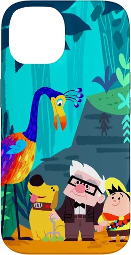 Vista 4 de Disney y Pixar's Up Carl Russell Dug Kevin Paradise Falls - Carcasa para iPhone 17