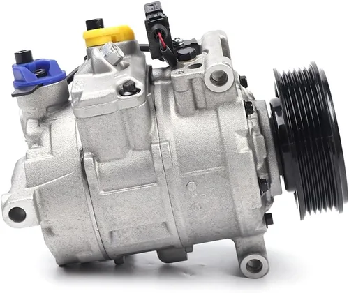 Vista 7 de Compresor de aire del A/C con embrague CO 11048JC para 2006 2009 2010 Au-di A4/A4 Quat-tro 1.8L 2.0L