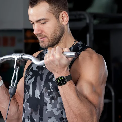Vista 6 de Paquete de 6 bandas elásticas de nailon compatibles con Amazfit Active 2/Active, 0.787 pulgadas, tela suave, transpirable, correa deportiva de 6Pcs-2