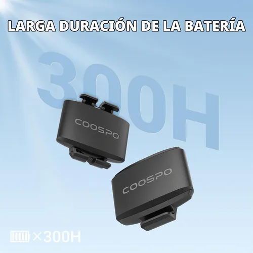 Vista 8 de COOSPO Speed/Cadence Sensor BK9 for Indoor/Outdoor Cycling, Bluetooth 5.0 ANT+ Wireless Cycling RPM Cadence Speed Sensor BK9 Set Cadence Speed