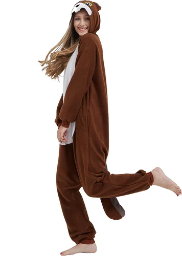 Vista 5 de SAMGU Unisex Adult Onesies Pajamas Halloween Christmas Cosplay Costumes One Piece Homewear Jumpsuit