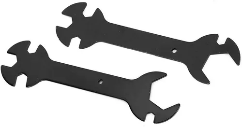 Vista 6 de Llave multifunción de 2 piezas,Llave inglesa de aleación,Llave de impresora 3D,Llave multiusos portátil Accesorios para impresora 3D